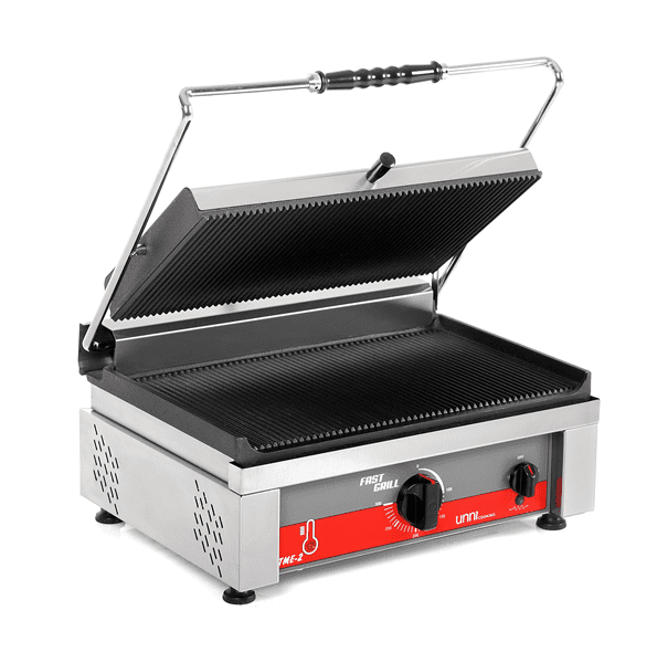 Contact Grill Geribbeld oppervlak B460 x D300mm (gietijzer) - Afbeelding 5
