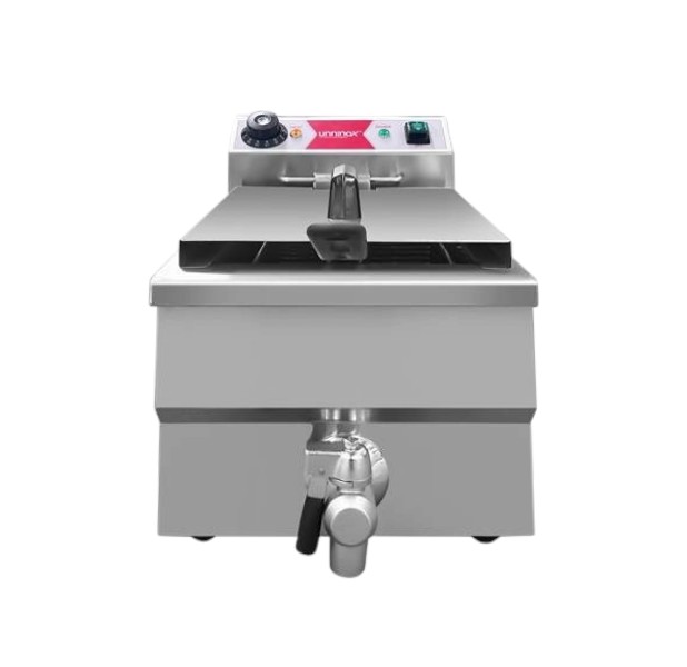 Elektrische frituurpan 3,25kW 1x8L B310 x D525 x H355mm - Afbeelding 2