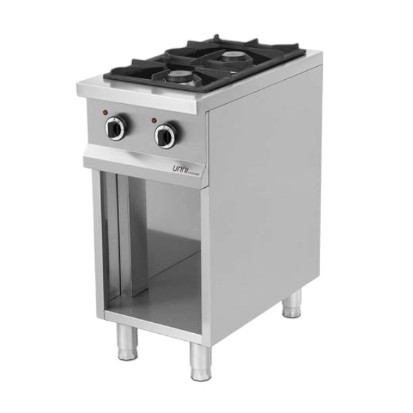Gasfornuis 13kW B400 x D700 x H850mm - Afbeelding 2