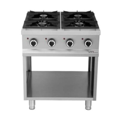 Gasfornuis 26kW B700 x D700 x H850mm