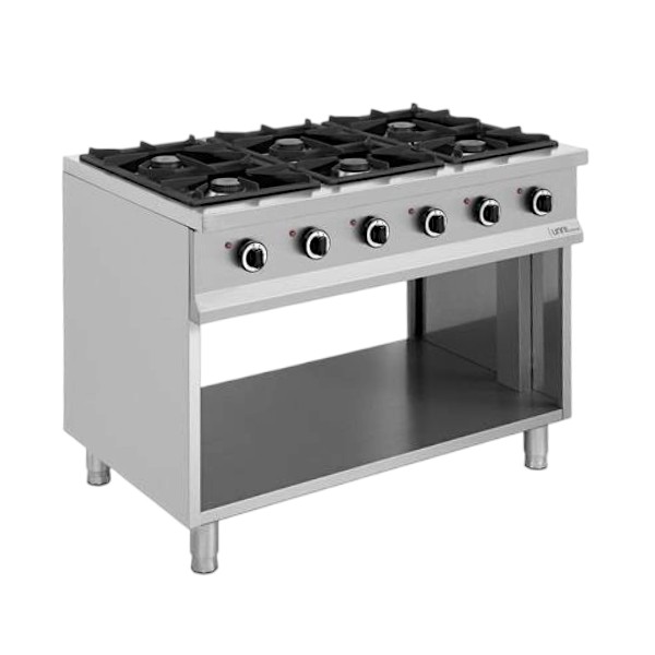 Gasfornuis 39kW B1100 x D700 x H850mm - Afbeelding 3