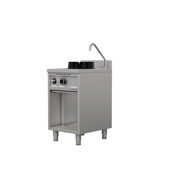 Gaswokfornuis 15kW met 1 kookzone B500 x D600 x H850mm - Afbeelding 3