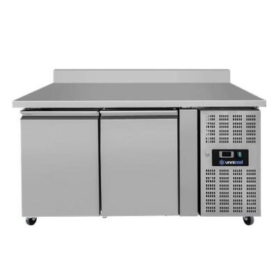 Koelwerkbank met 2 deuren B136 x D70 x H85cm