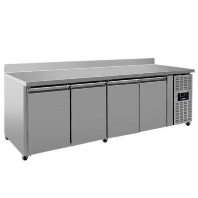 Koelwerkbank met 4 deuren B223 x D70 x H85cm