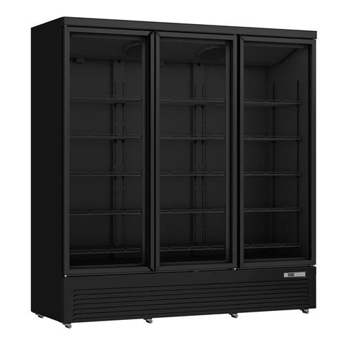 Professionele Koelkast 1530L met 3 glazen deuren
