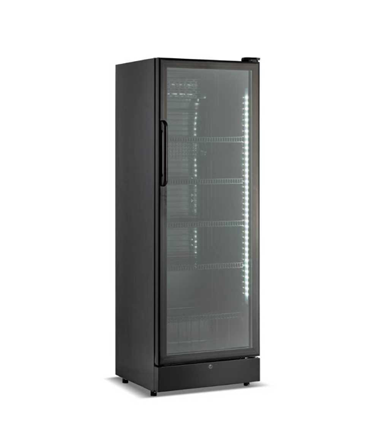 Staande Displaykoelkast 400L met 1 glazen deur
