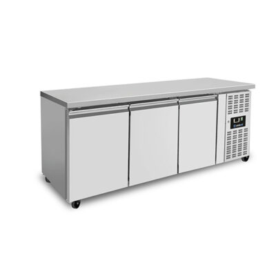 Vrieskast met 3 deuren – Zonder opstaande rand B179 x D70 x H85cm